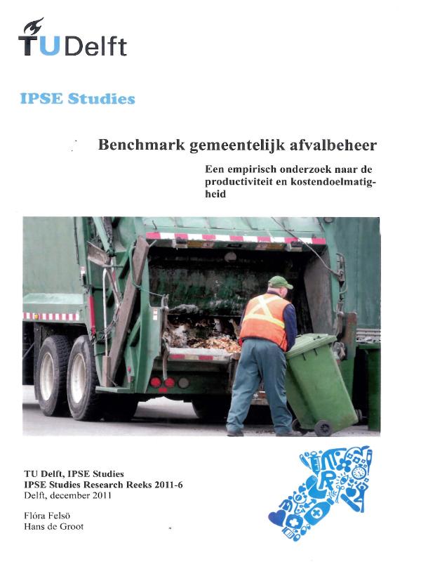 Omslag van Benchmark gemeentelijk afvalbeheer
