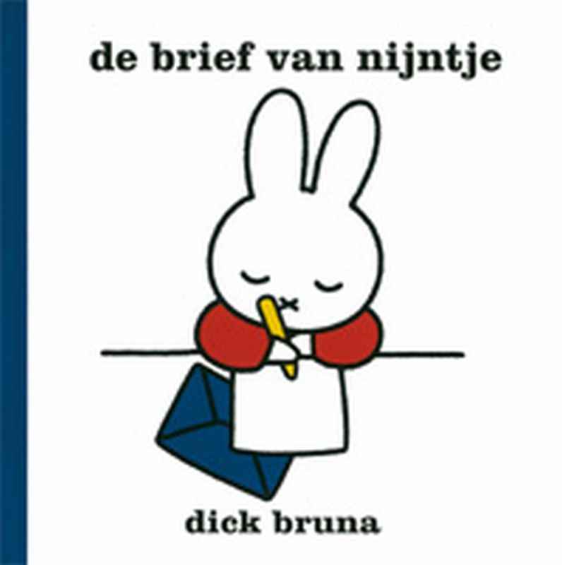 Omslag van De brief van Nijntje