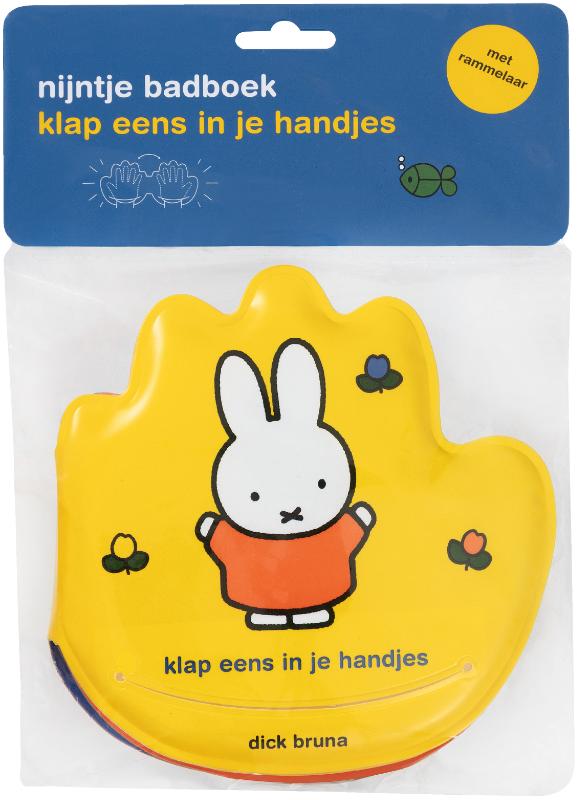 Omslag van nijntje badboek, klap eens in je handjes