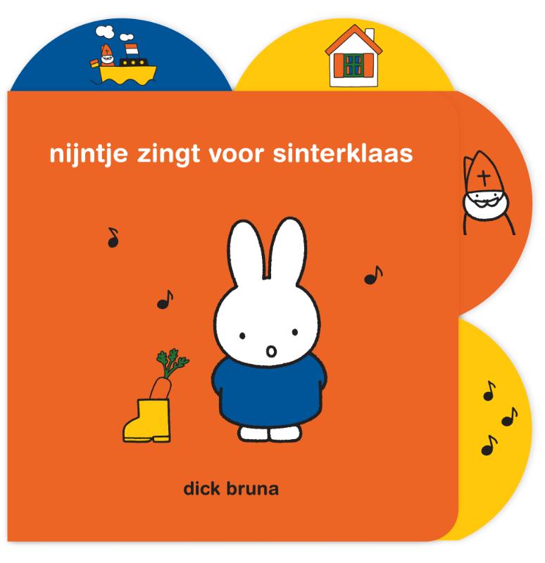 Omslag van nijntje zingt voor sinterklaas
