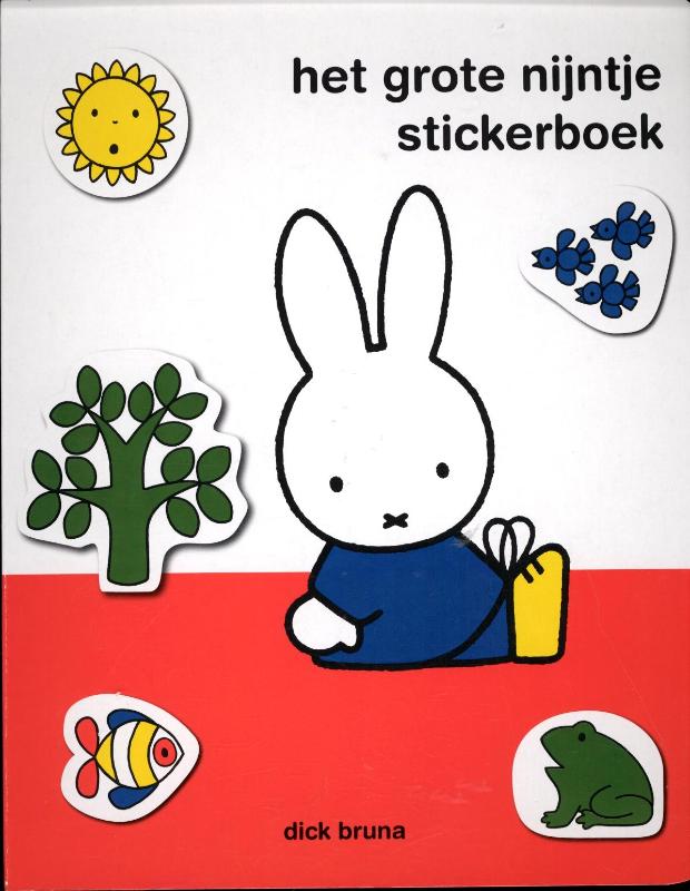 Omslag van het grote nijntje stickerboek