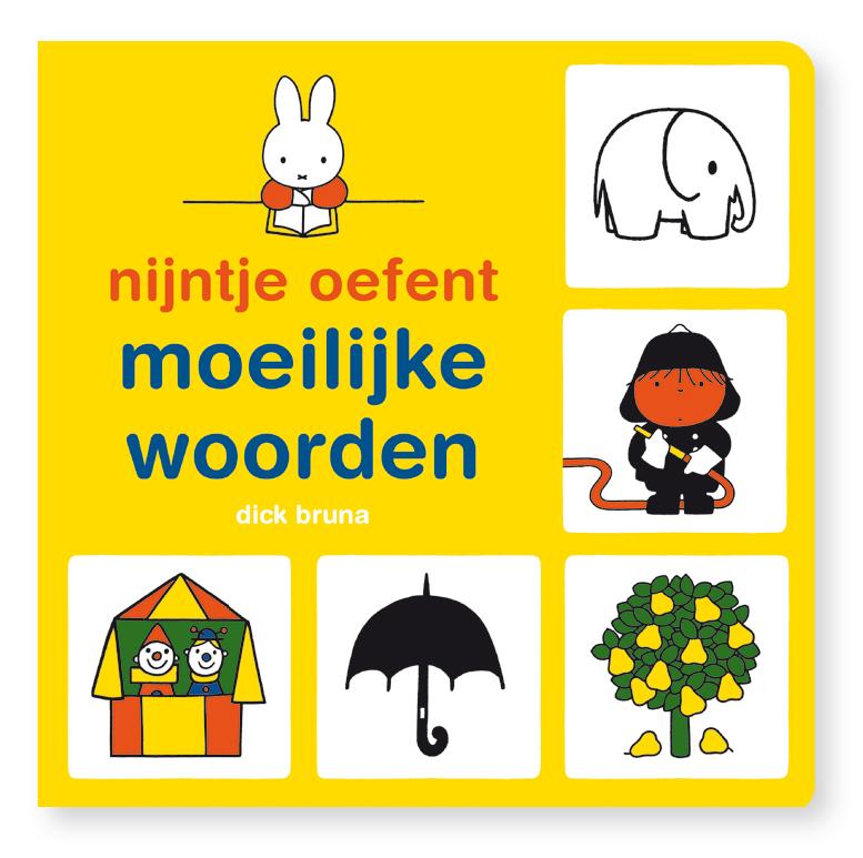 Omslag van Nijntje oefent moeilijke woorden