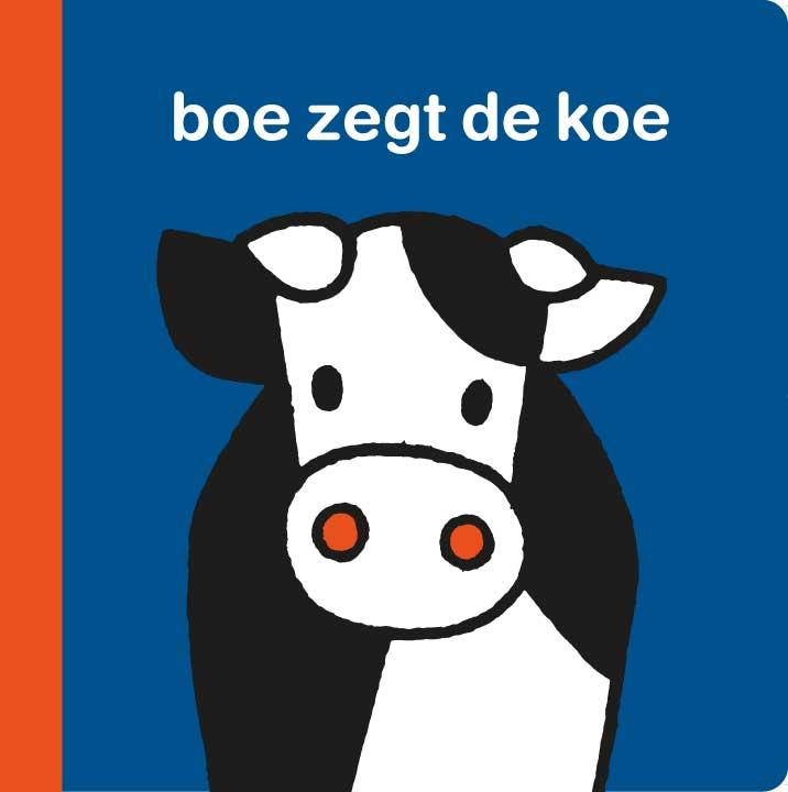 Omslag van Boe zegt de koe XL kartonboek