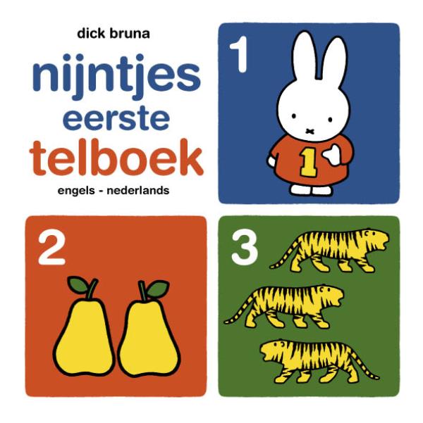 Omslag van Nijntjes eerste telboek Engels- Nederlands