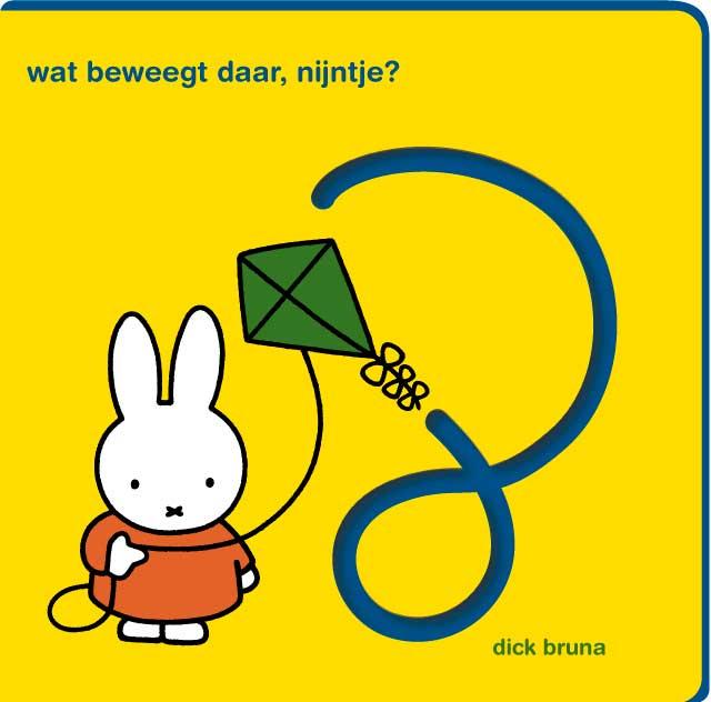 Omslag van wat beweegt daar, nijntje?