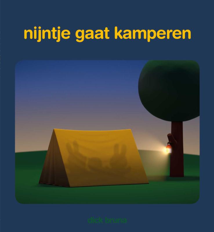 Omslag van nijntje gaat kamperen