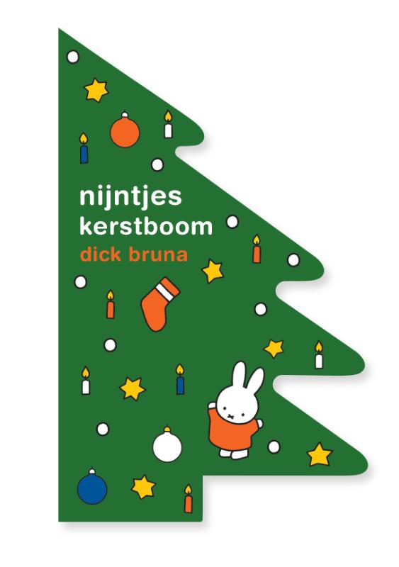 Omslag van nijntjes kerstboom
