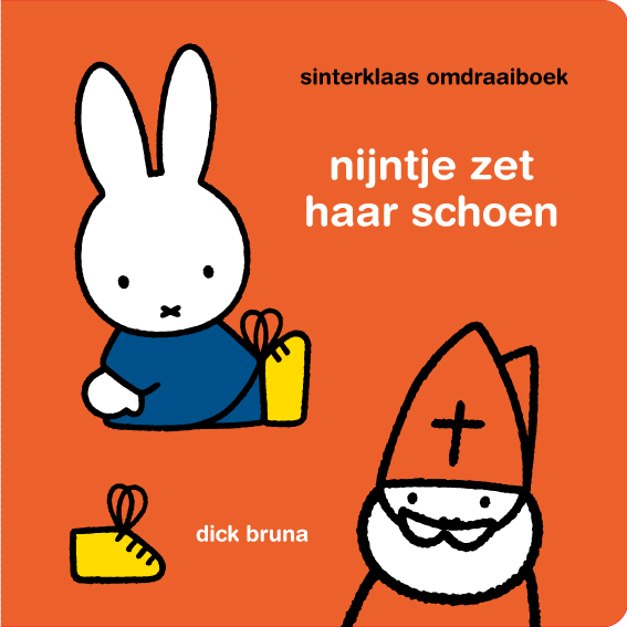 Omslag van nijntje sinterklaas omdraaiboek