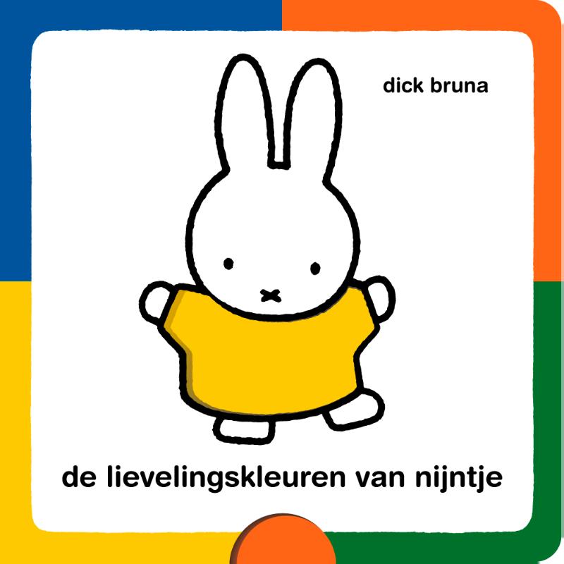 Omslag van de lievelingskleuren van nijntje