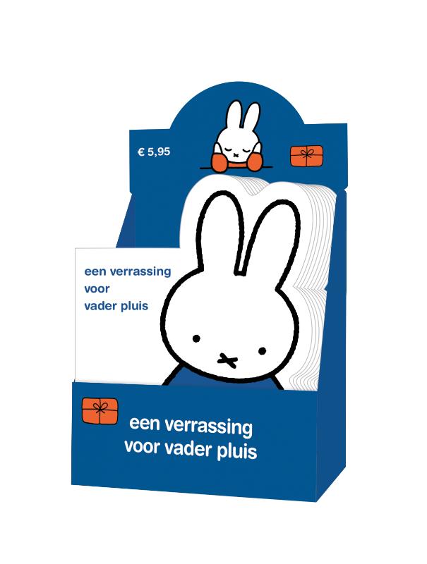 Omslag van display een verrassing voor vader pluis (10ex)