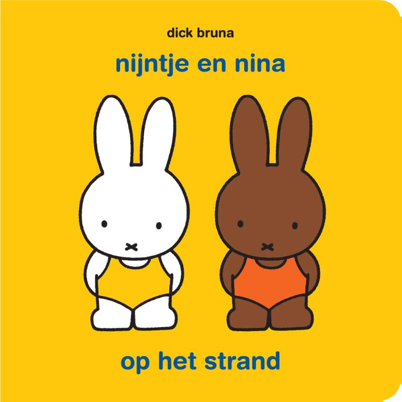 Omslag van nijntje en nina op het strand