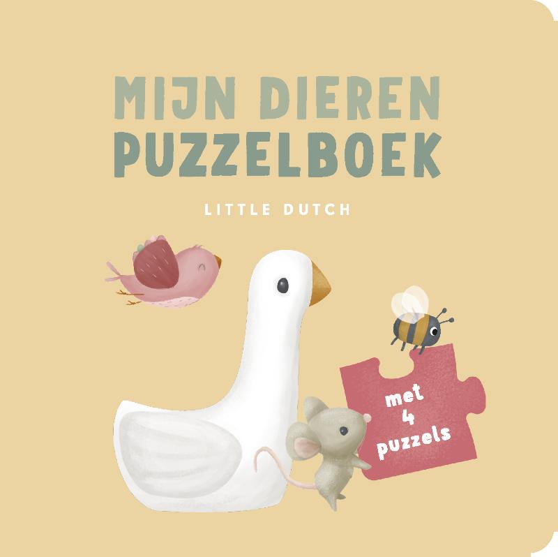 Omslag van Mijn dieren puzzelboek