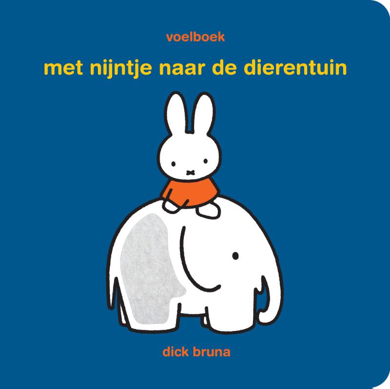 Omslag van voelboek, met nijntje naar de dierentuin