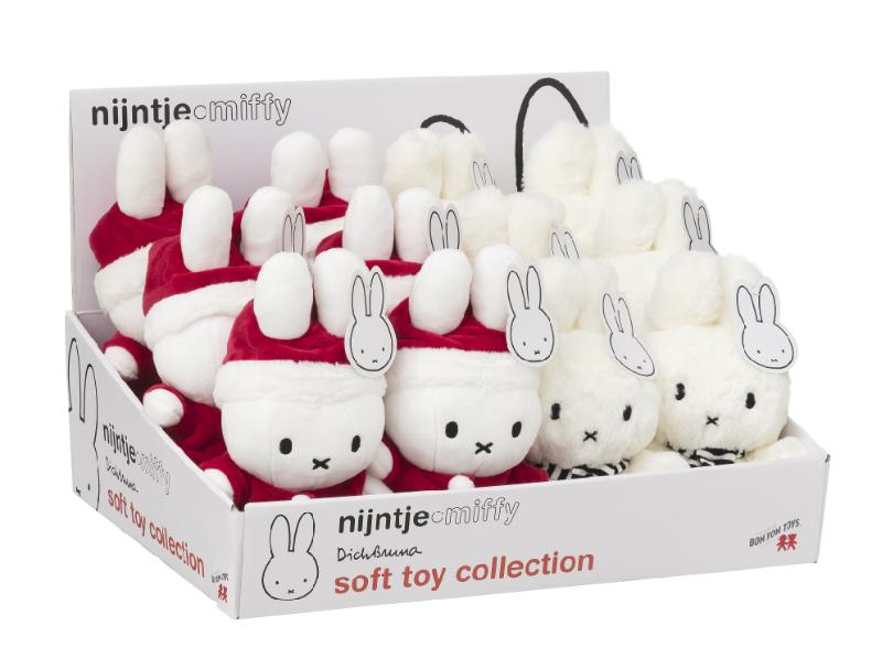 Omslag van nijntje-kerstknuffel display