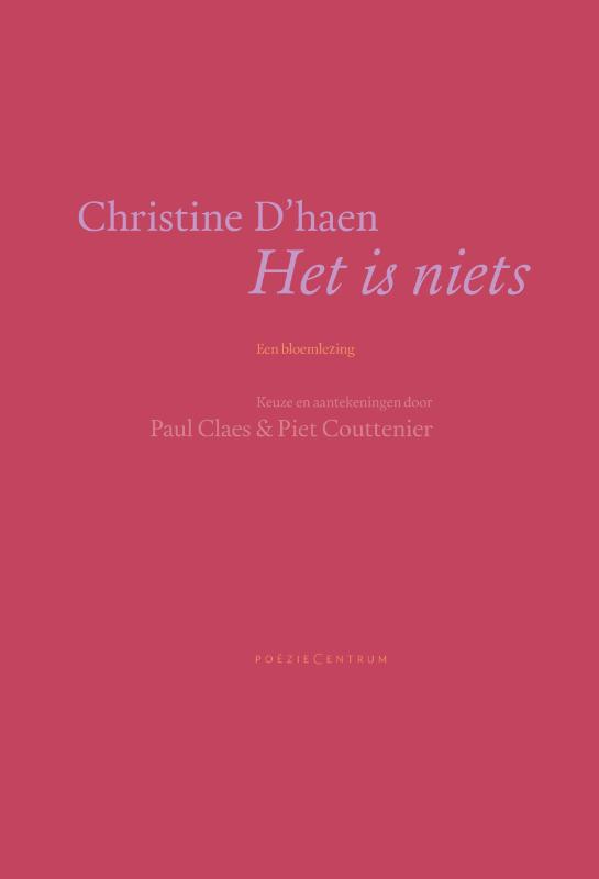 Omslag van Het is niets