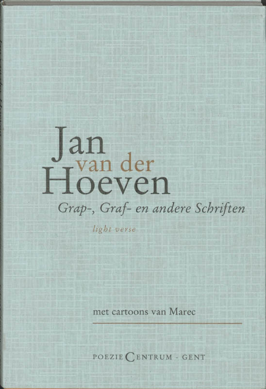 Omslag van Grap-, graf en andere geschriften
