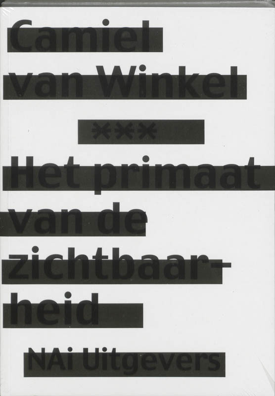 Omslag van Het primaat van de zichtbaarheid