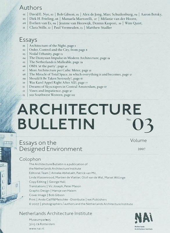 Omslag van 03 Essays