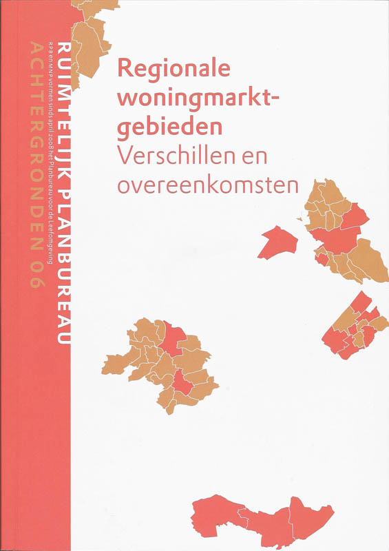 Omslag van Regionale woningmarktgebieden