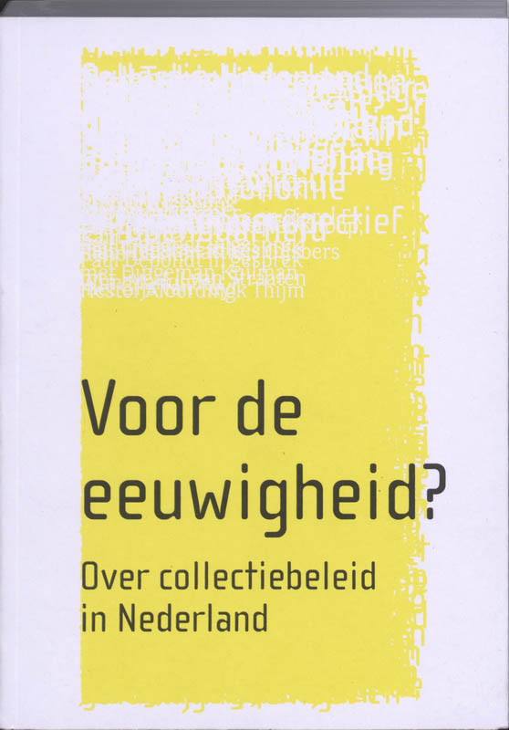 Omslag van Voor de eeuwigheid?