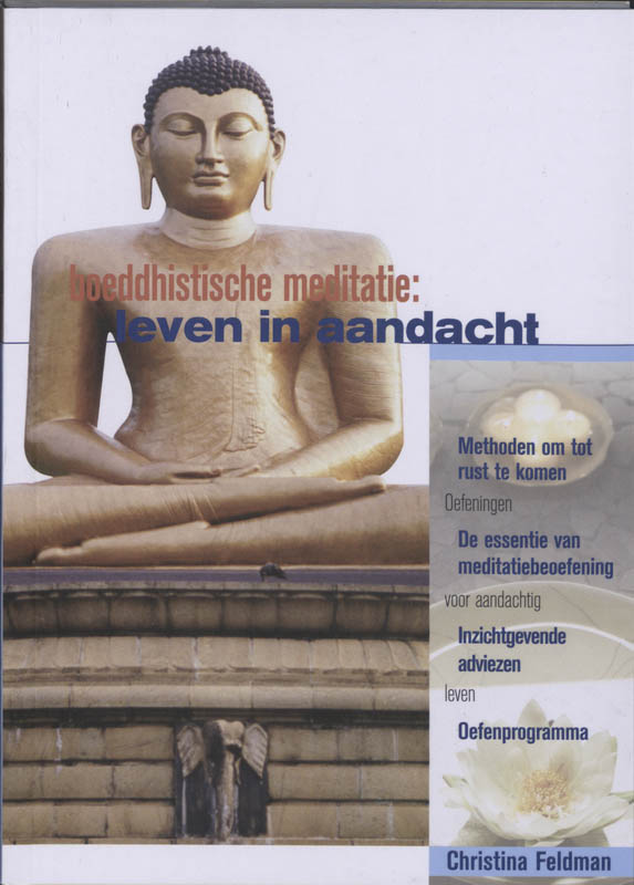 Omslag van Boeddhistische meditatie: leven in aandacht
