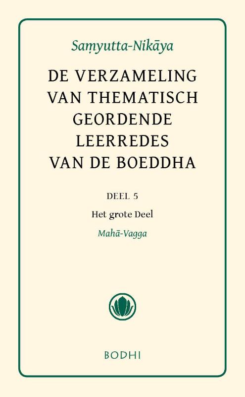 Omslag van 5-het grote deel (Maha-Vagga)