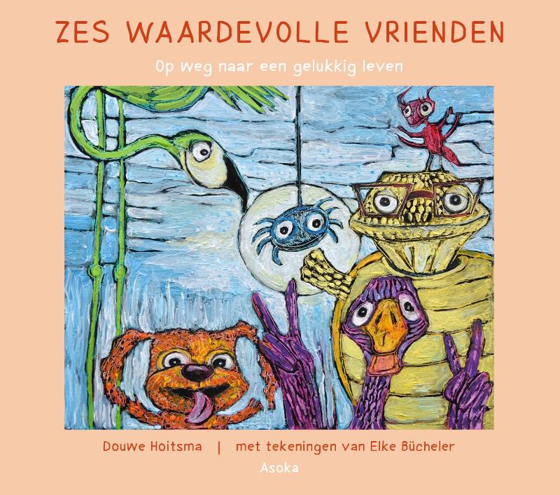Omslag van Zes waardevolle vrienden