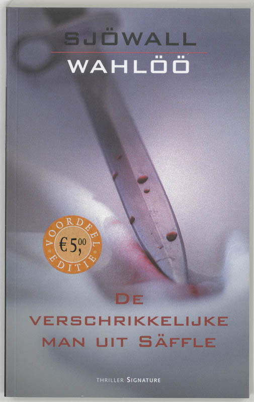 Omslag van De verschrikkelijke man uit Saffle