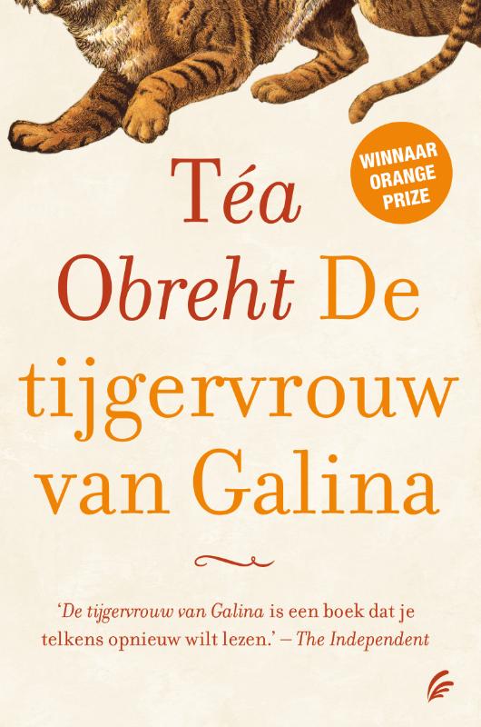 Omslag van De tijgervrouw van Galina
