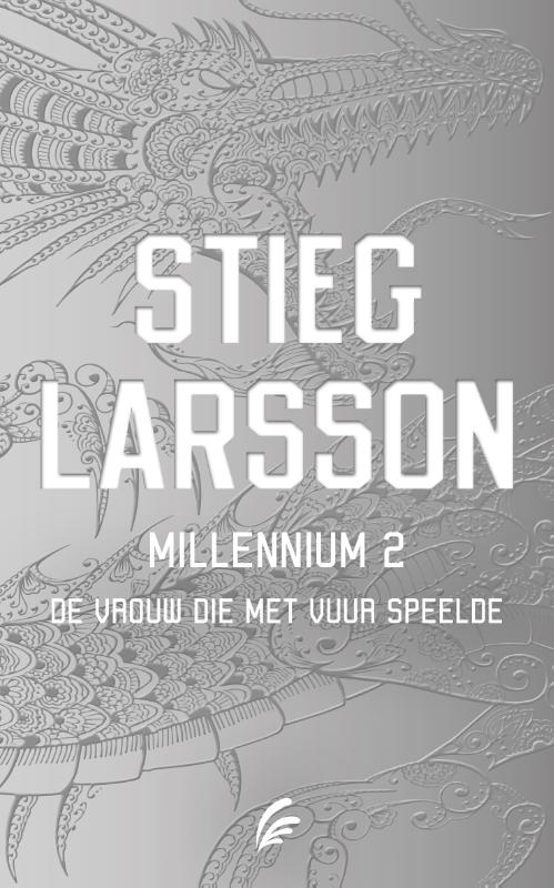 Omslag van De vrouw die met vuur speelde