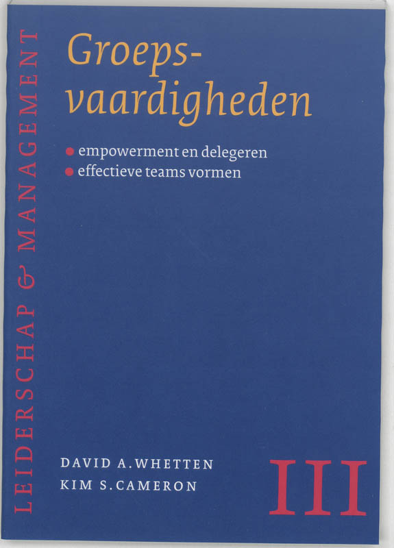 Omslag van Groepsvaardigheden