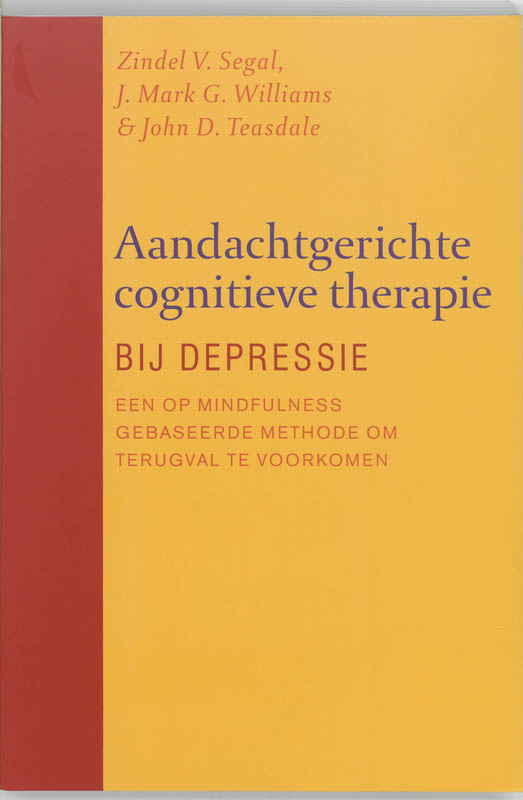 Omslag van Aandachtgerichte cognitieve therapie bij depressie