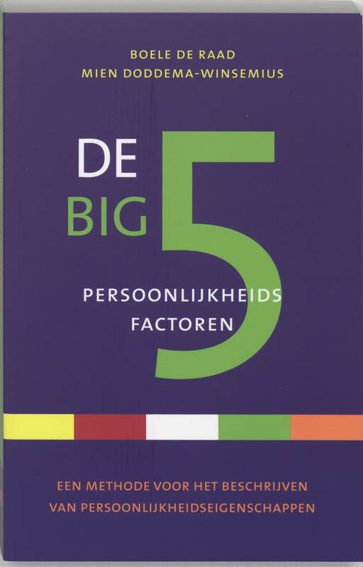 Omslag van De Big 5 persoonlijkheidsfactoren