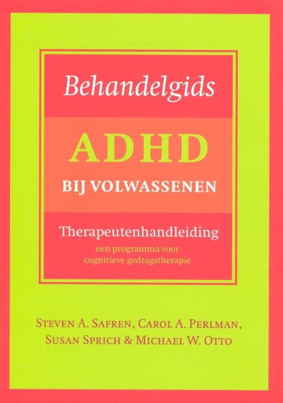 Omslag van Therapeutenhandleiding