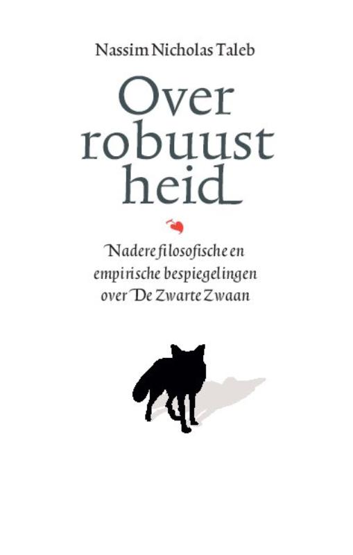 Omslag van Over robuustheid