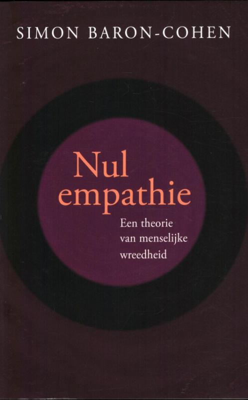Omslag van Nul empathie