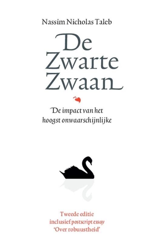 Omslag van De zwarte zwaan