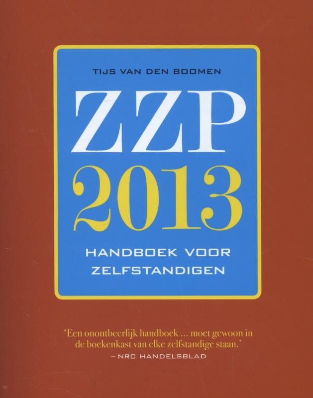 Omslag van ZZP 2013