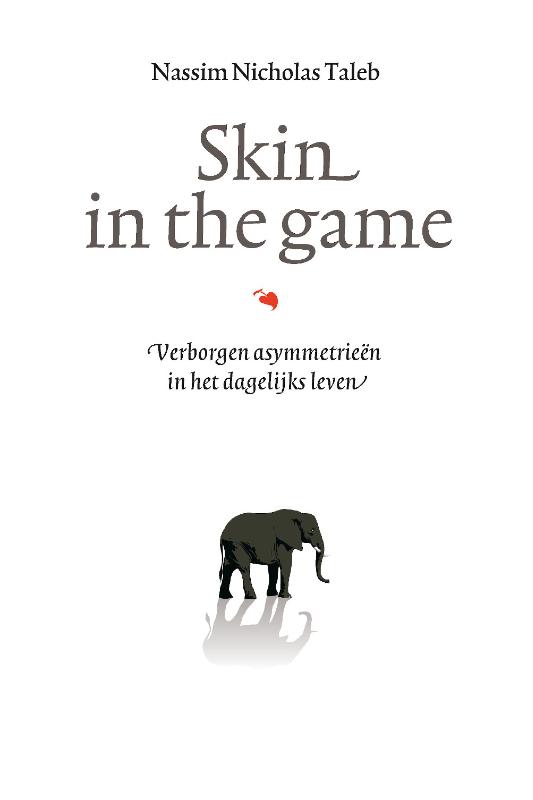 Omslag van Skin in the game