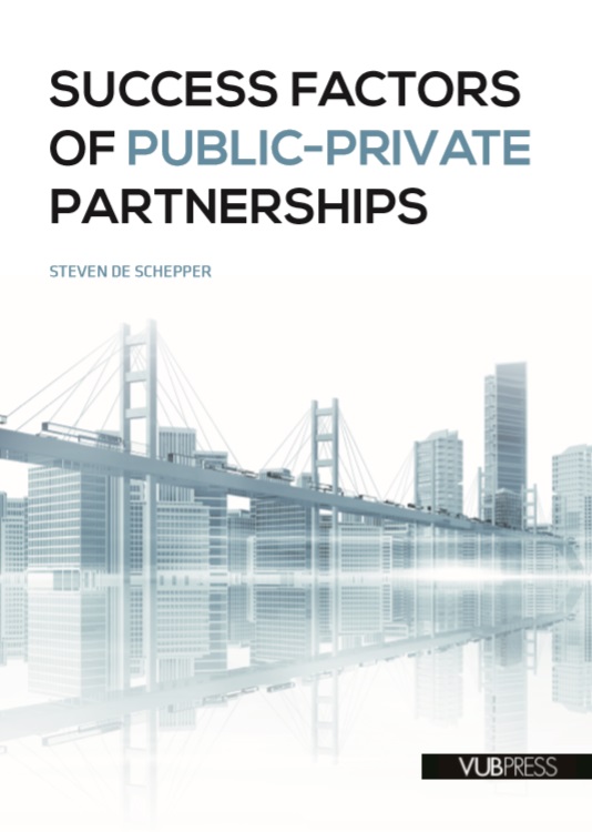 Omslag van Succes factors of public-private parterships