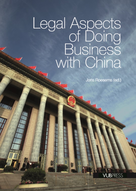 Omslag van Legal aspects of doing business with China