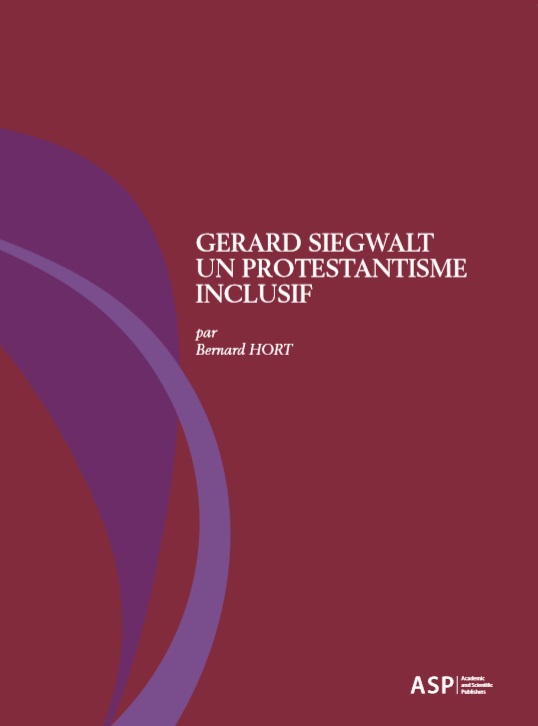 Omslag van Géard Siegwalt, un protestantisme inclusif