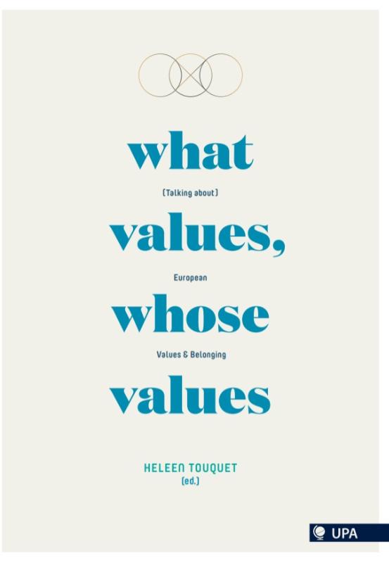 Omslag van What values, whose valueas