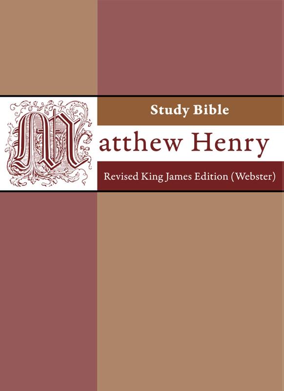 Omslag van Matthew Henry Study Bible