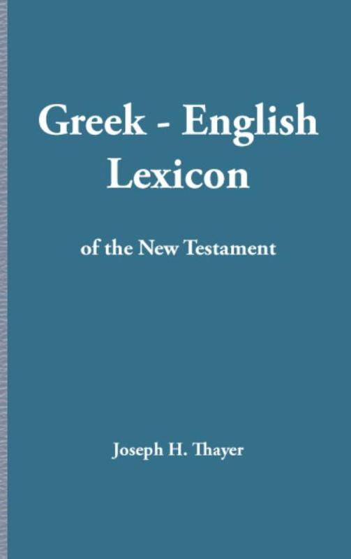 Omslag van Greek-English Lexicon of the New Testament