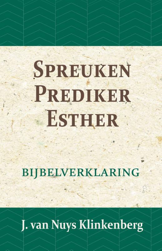 Omslag van Spreuken, Prediker, Hooglied