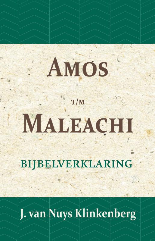 Omslag van Amos t/m Maleachi