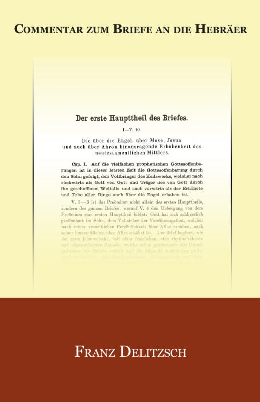 Omslag van Commentar zum Briefe an die Hebräer