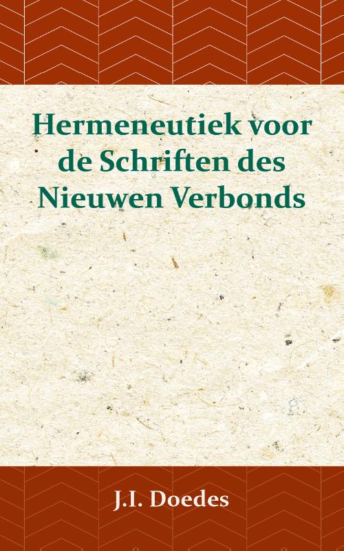 Omslag van Hermeneutiek voor de Schriften des Nieuwen Verbonds