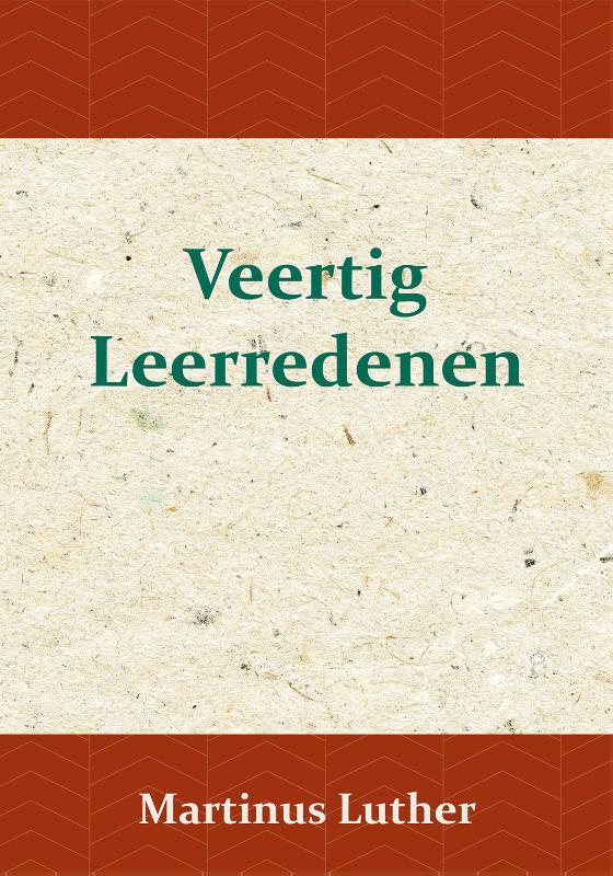 Omslag van Veertig Leerredenen